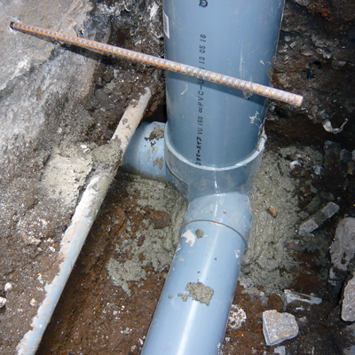 汚水管改修